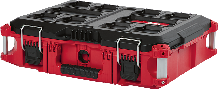 Milwaukee Heavy Duty Toolbox PNG with transparent background