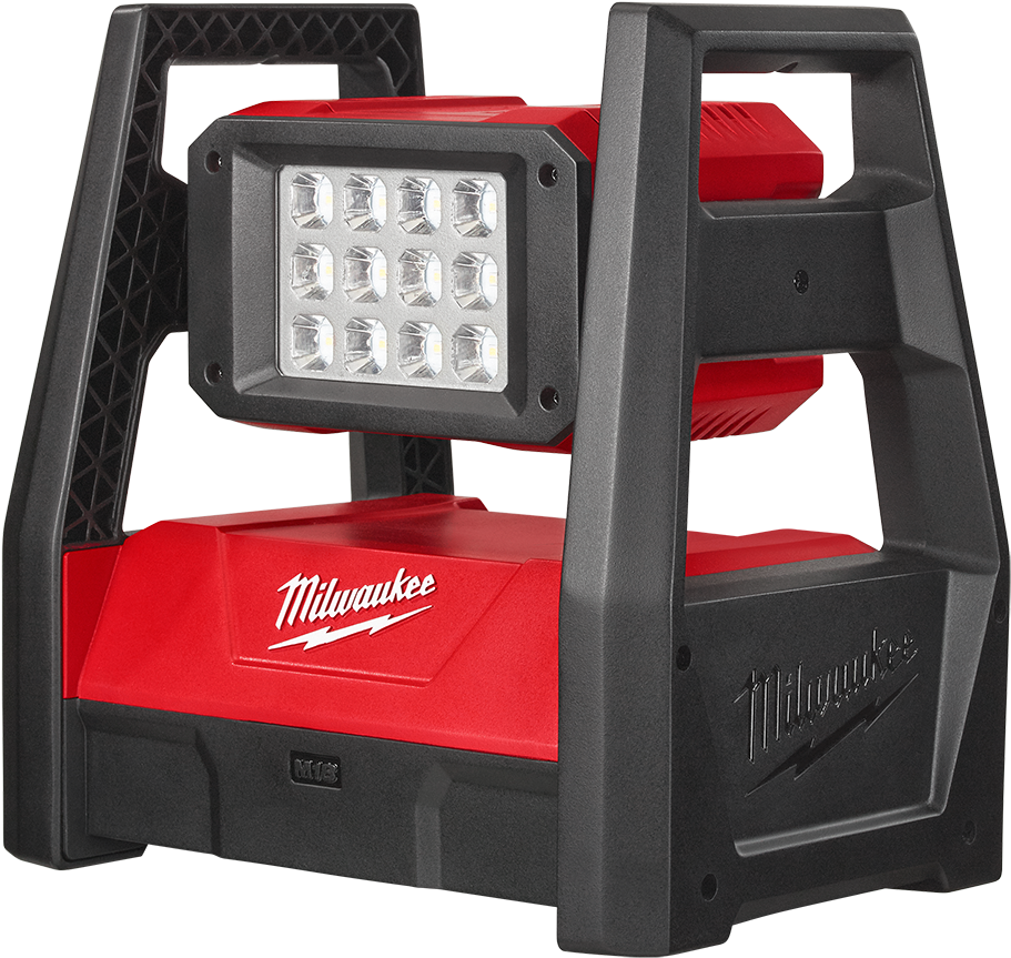 Milwaukee L E D Work Light PNG with transparent background