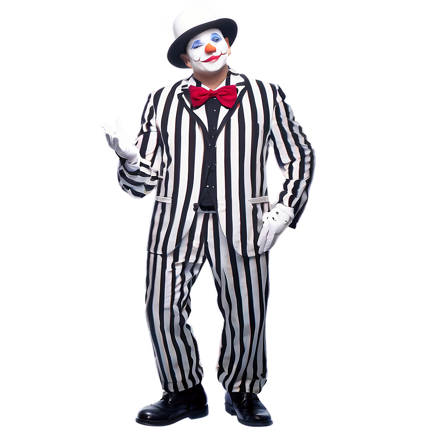 Mime Clown Art Png 41