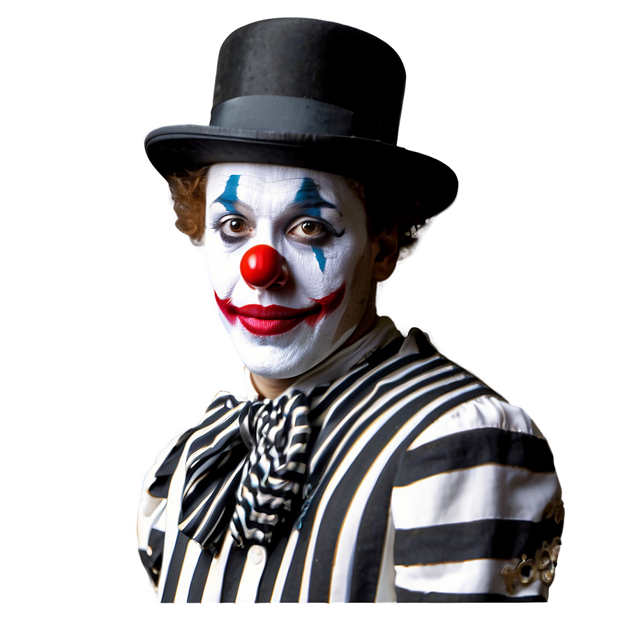 Mime Clown Art Png Ckp4