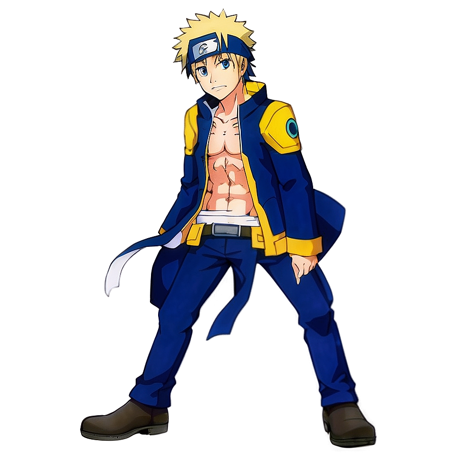 Minato Character Art PNG 06202024 PNG with transparent background