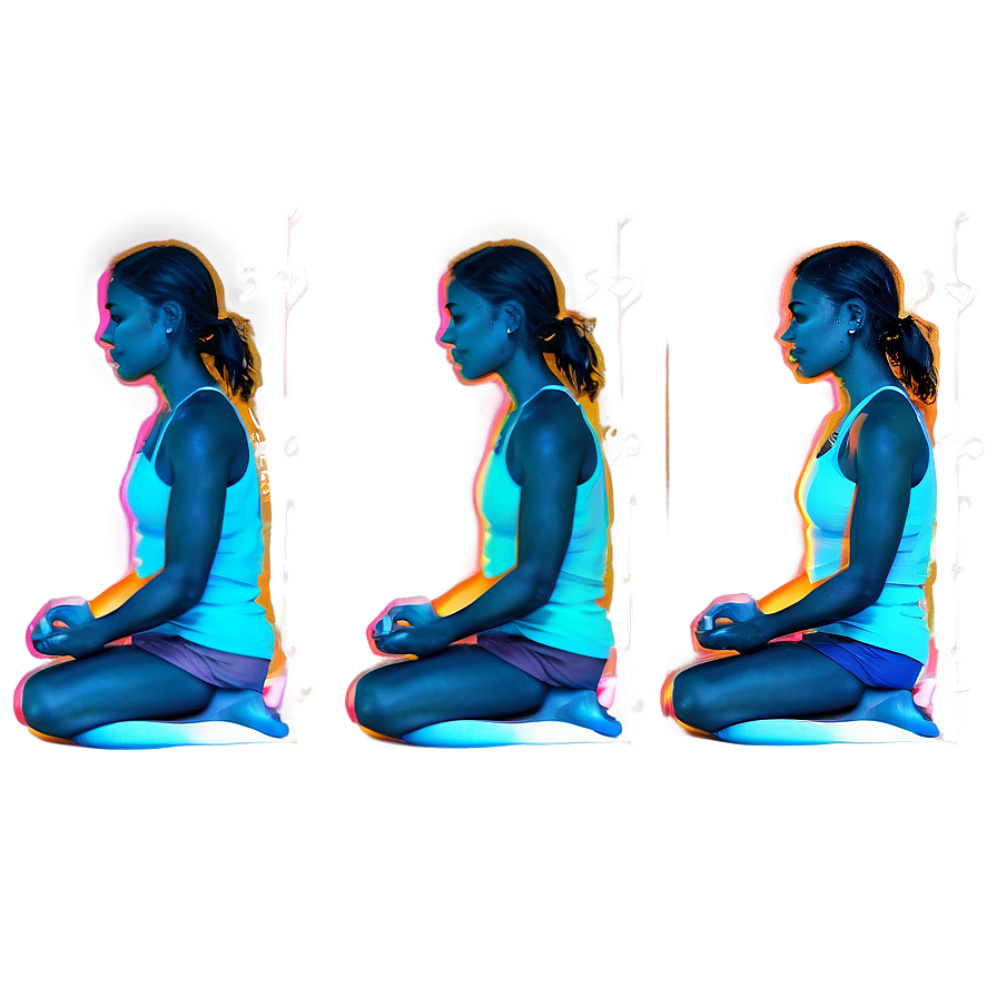 Mindful Meditation Steps PNG 17 PNG image with a transparent background, free high-resolution download