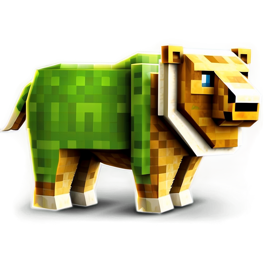 Minecraft Animal Art Png Ovg