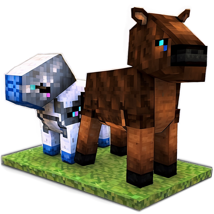 Minecraft Animal Packs Png Dye