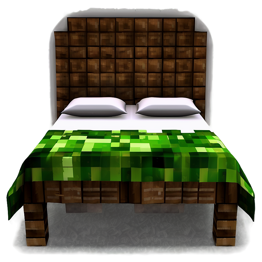 Minecraft Bed Design Png Arl