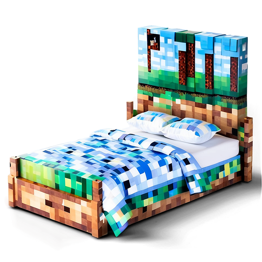 Minecraft Bed Theme Png 92