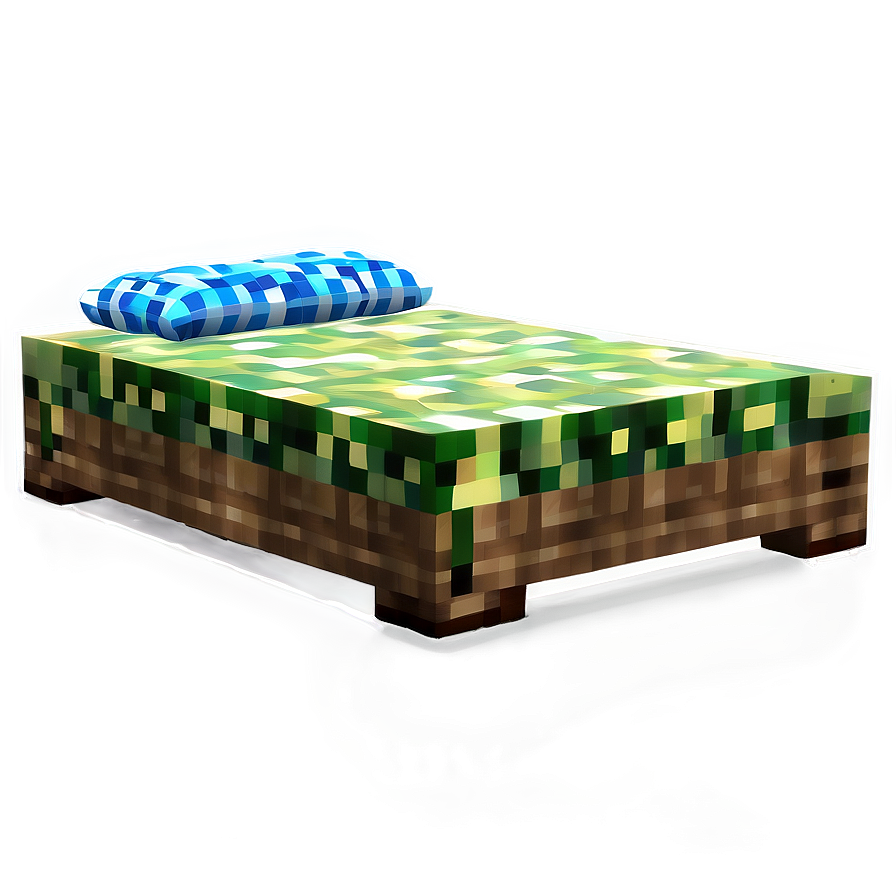 Minecraft Bed Underwater Png Ivd