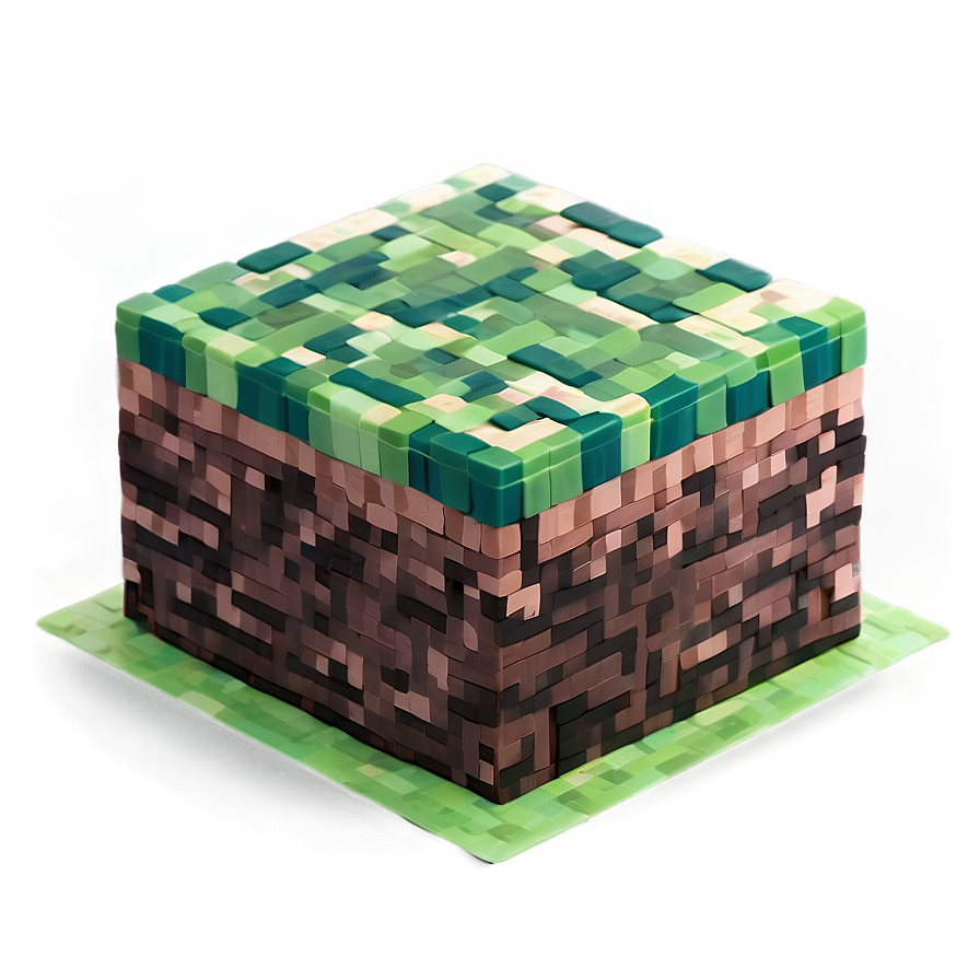 Minecraft Cake Diy Png 25