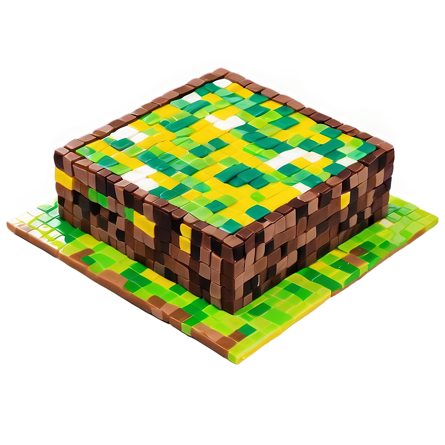 Minecraft Cake For Kids Png Iwl