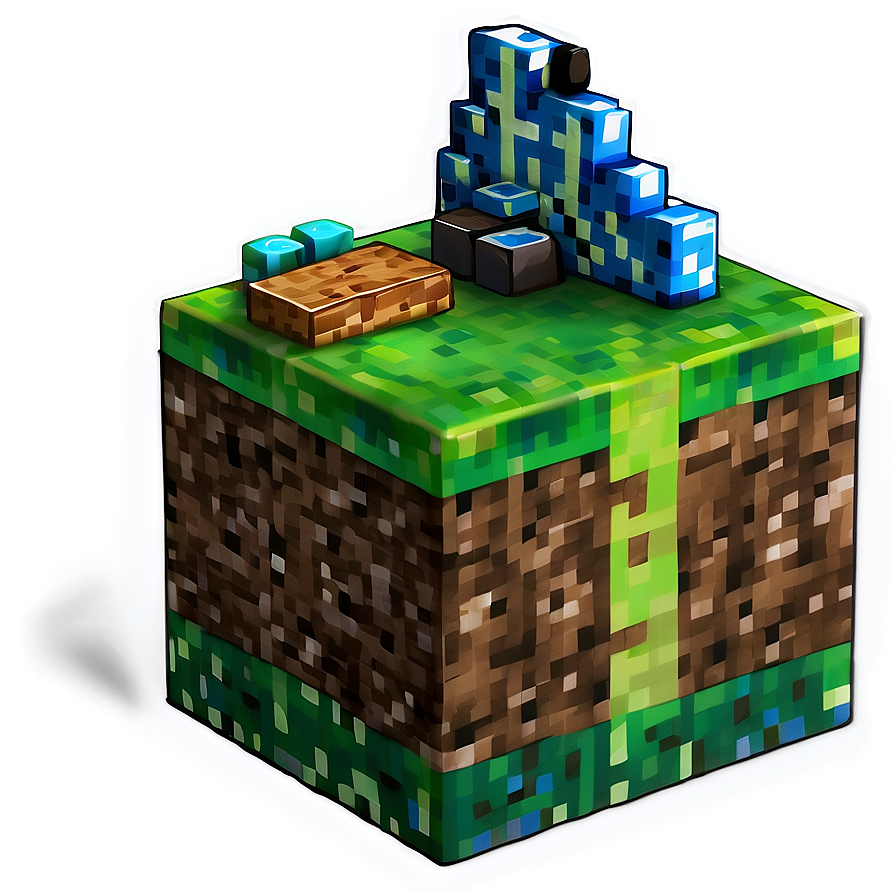 Minecraft Cake Side View Png Jef