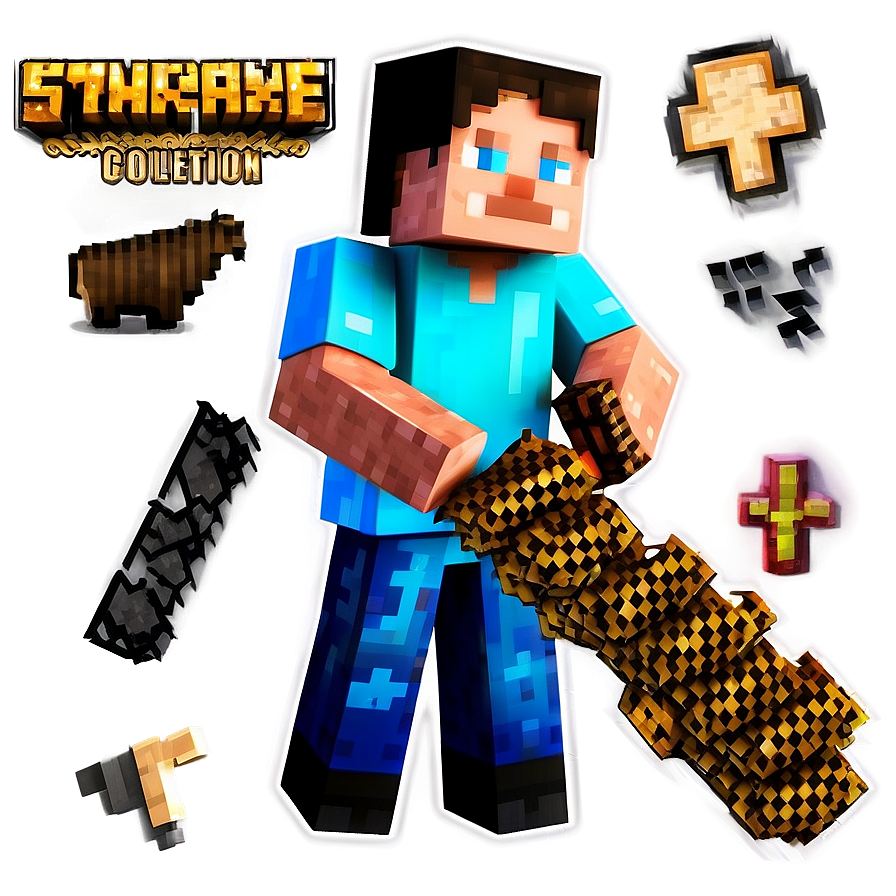 Minecraft Character Collection Png 05252024