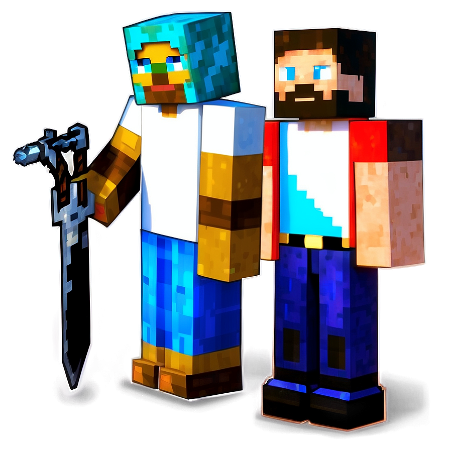 Minecraft Character Models Png Vni44