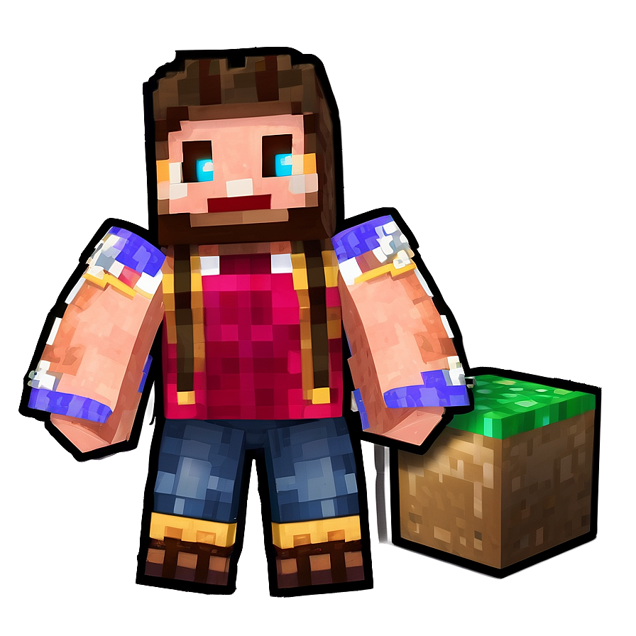 Minecraft Characters Fan Art Png 35