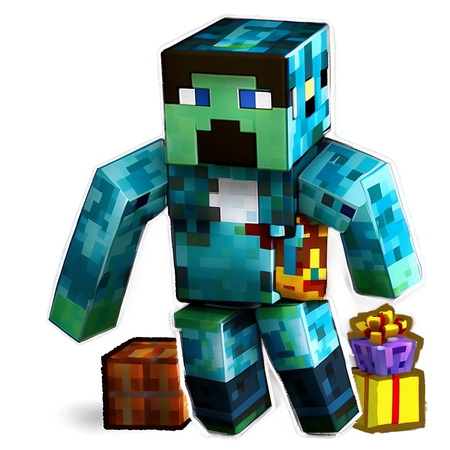 Minecraft Characters For Birthday Png 37