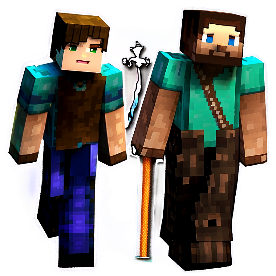 Minecraft Characters For Birthday Png Roo