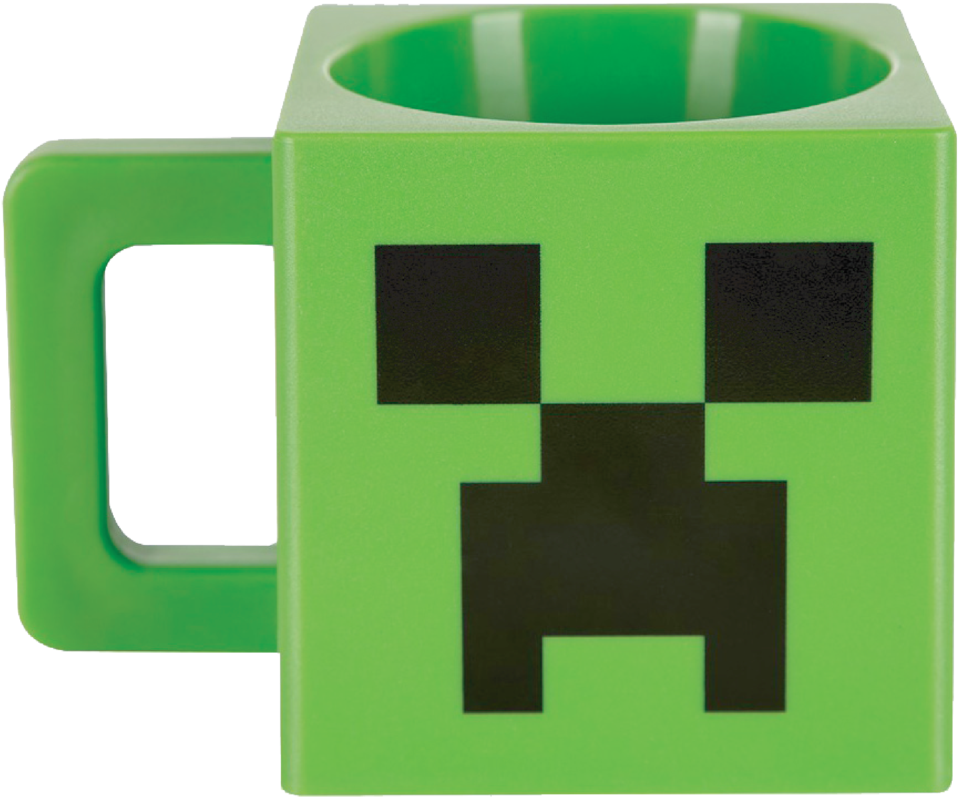 Minecraft Creeper Face Mug