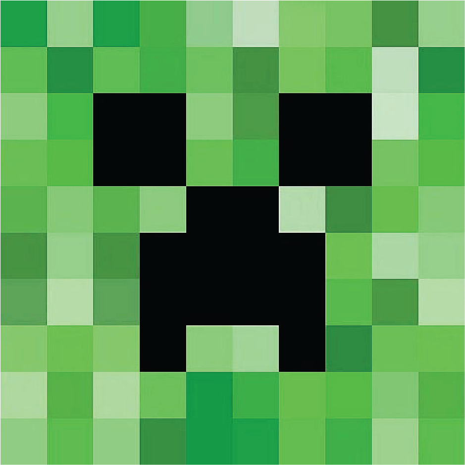 Minecraft_ Creeper_ Face_ Texture