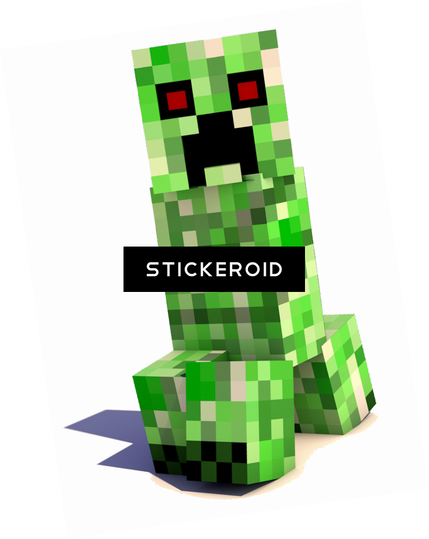 Minecraft Creeper Stickeroid