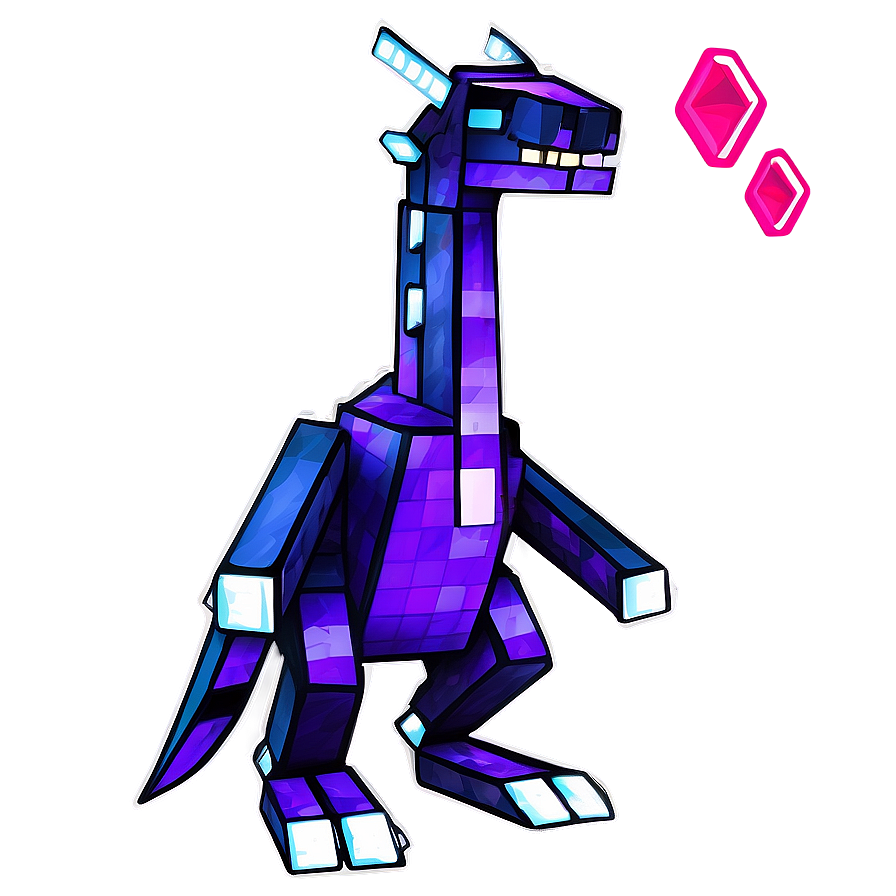 Minecraft Ender Dragon Graphic Png Vfl79