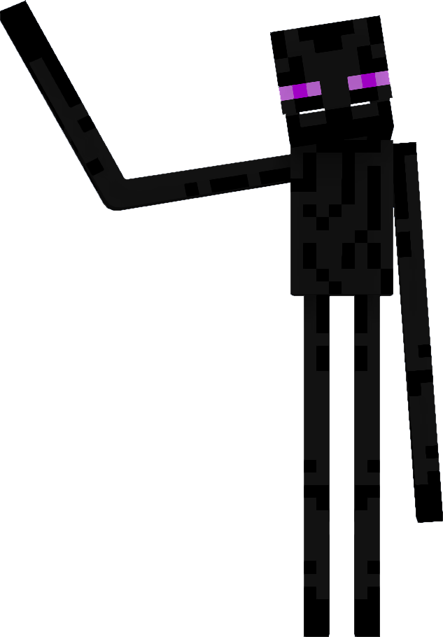 Graphic Transparent Library Endie Willcraft Animations - Minecraft Monster School Enderman, HD Png Download PNG image with a transparent background, free high-resolution download
