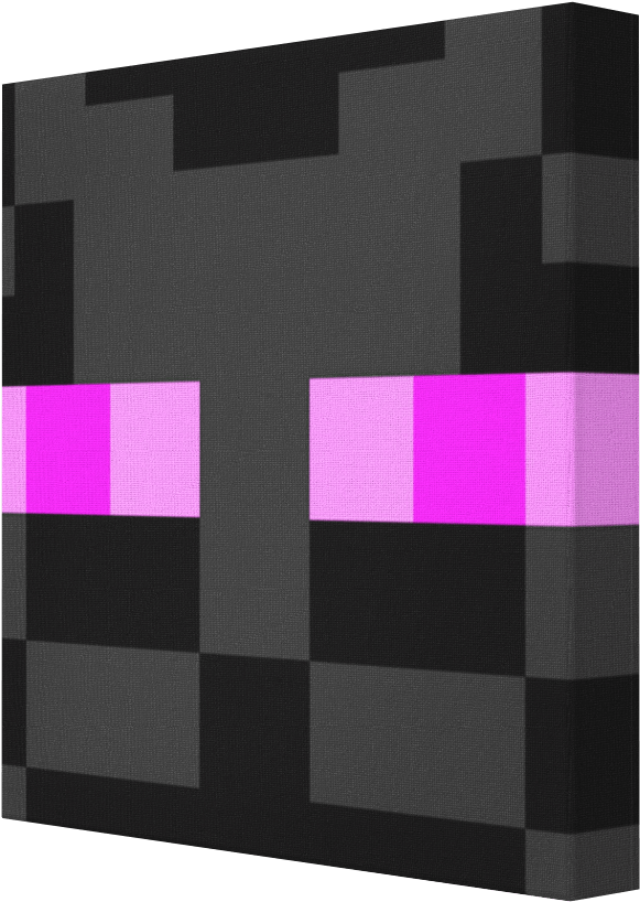 Enderman Minecraft Face Paint, HD Png Download PNG image with a transparent background, free high-resolution download