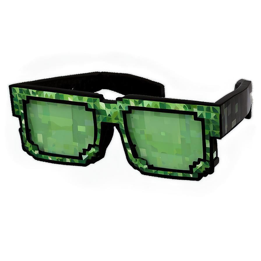 Minecraft Glasses For Reading Png 06282024