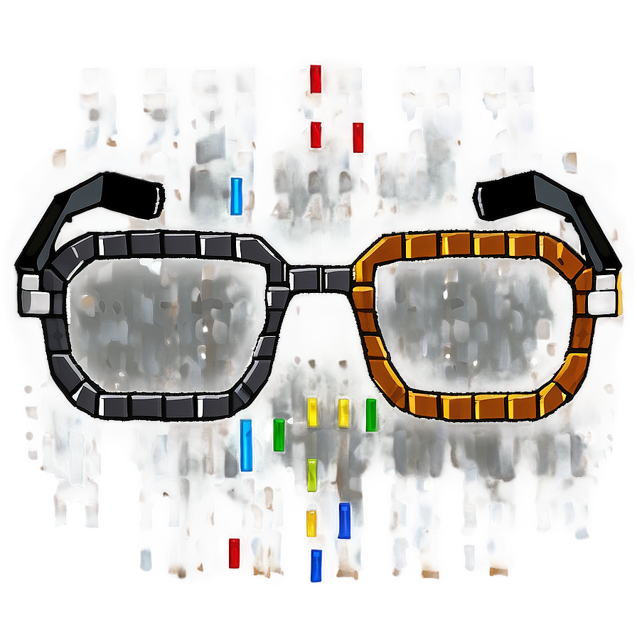 Minecraft Glasses With Side Shields Png Rdp70