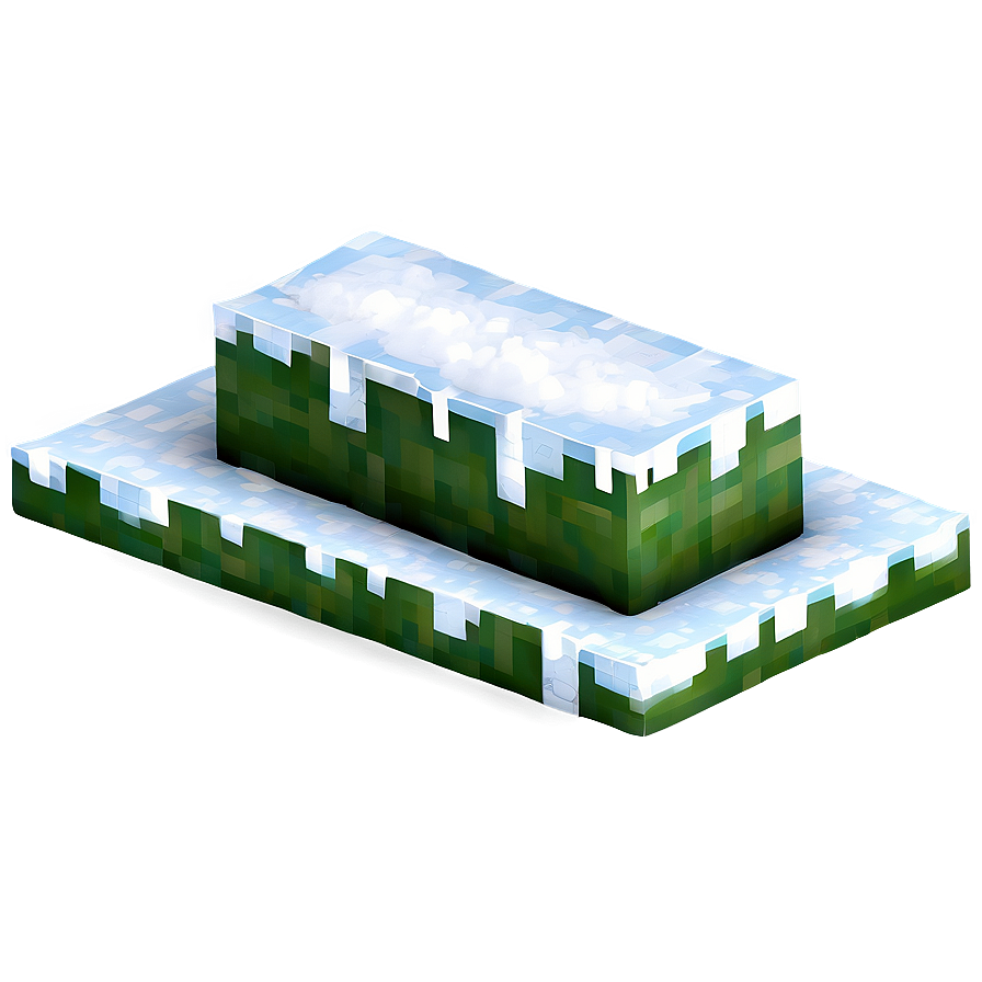 Minecraft Grass Under Snow Png Mkl64