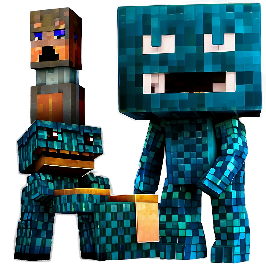 Minecraft Monster Characters Png Bfo