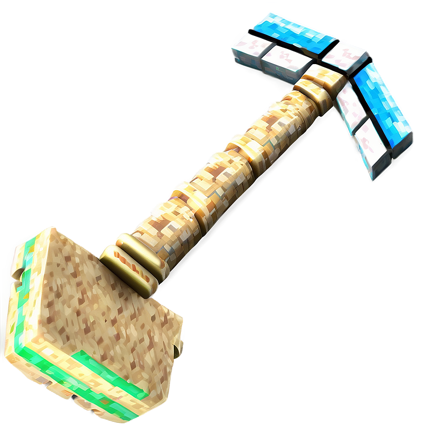 Minecraft Pickaxe Png 30