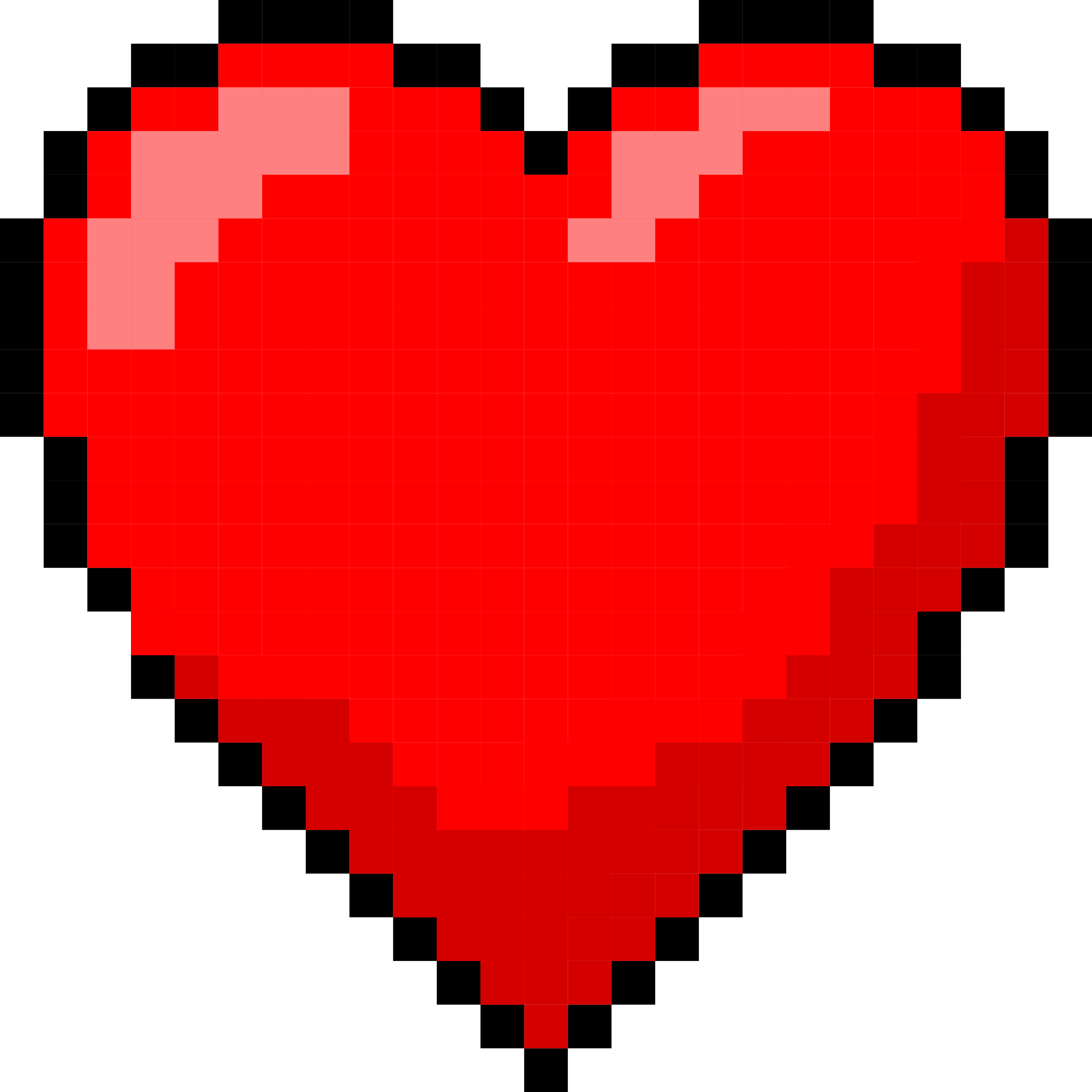 Minecraft Pixel Heart Icon