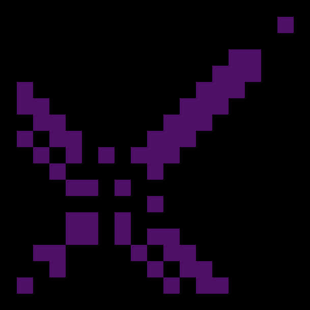 Minecraft Pixel Sword Icon