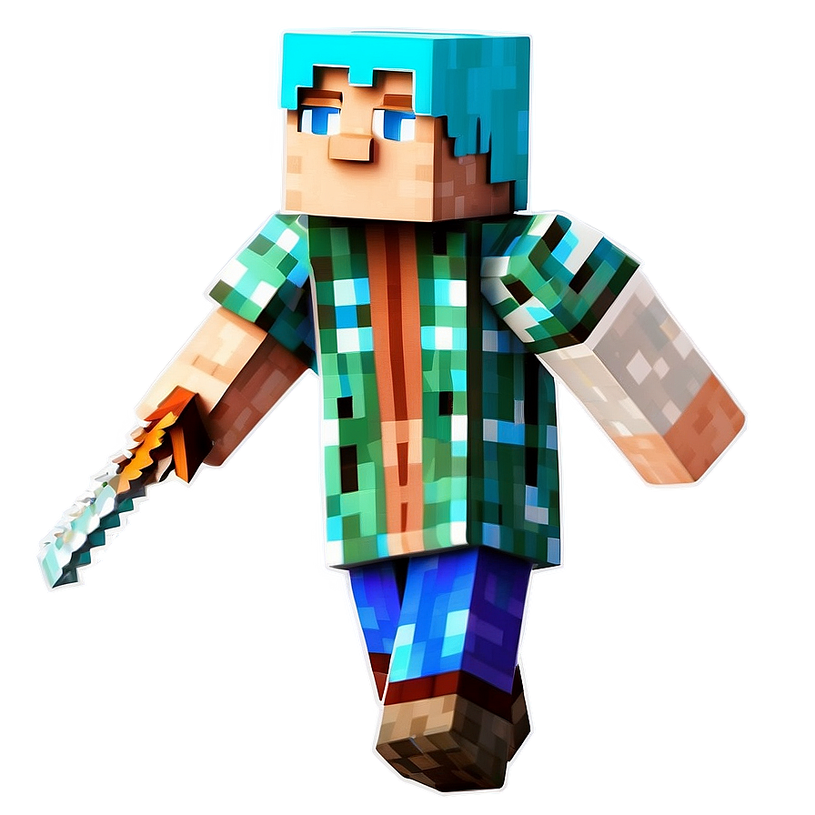 Minecraft Player Characters Png Pdm