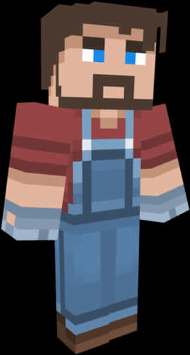 Minecraft Skin Bearded Farmer