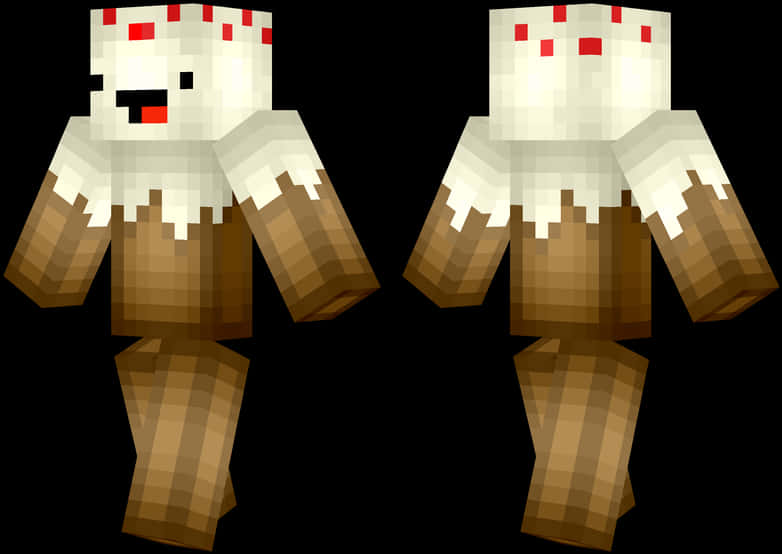 Minecraft_ Skin_ Cake_ Golem