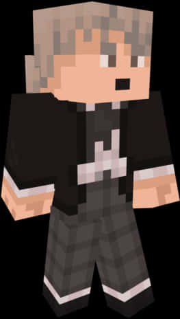 Minecraft_ Skin_ Casual_ Teen_ Boy