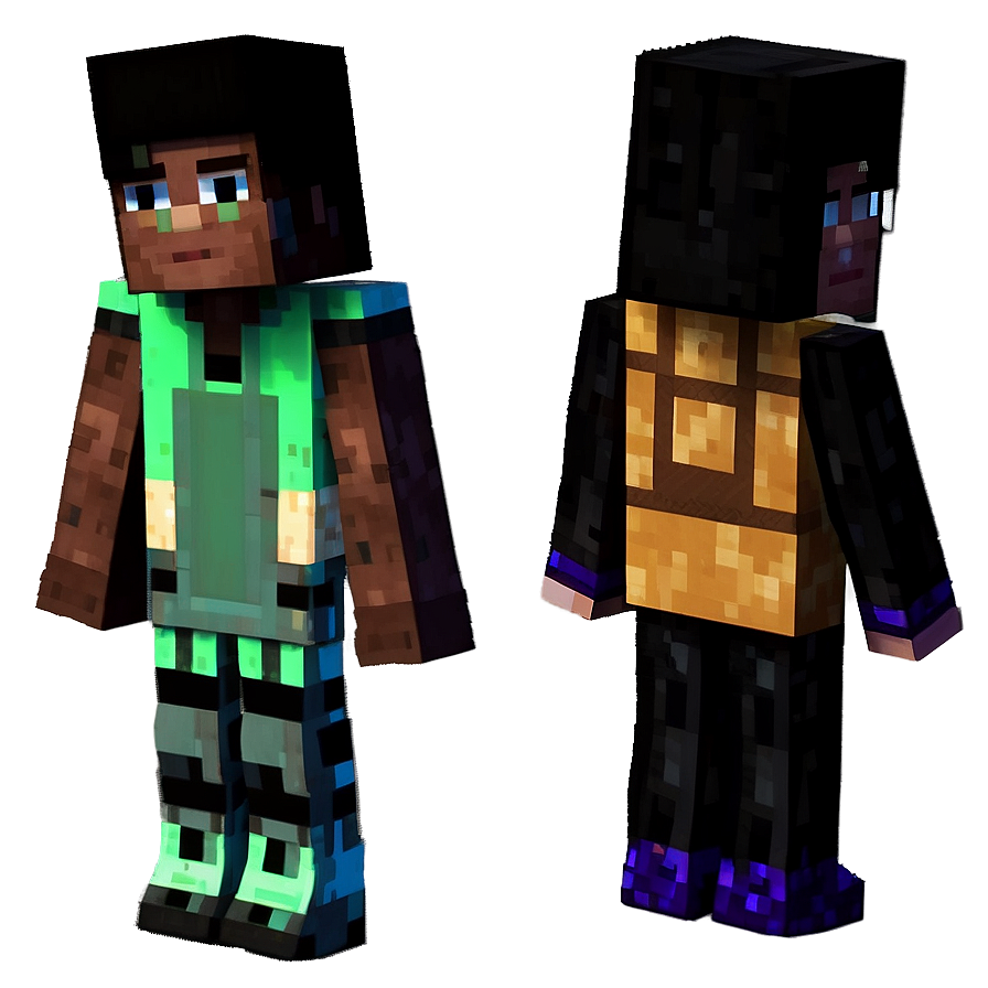 Minecraft Skin Characters Png Dvu