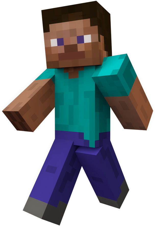 Minecraft Steve Character Model