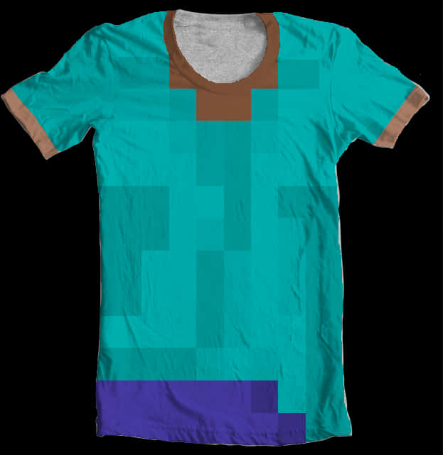 Minecraft Steve Costume T Shirt