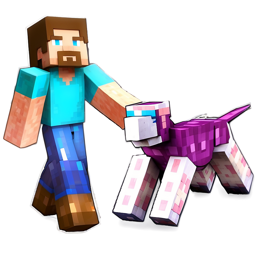 Minecraft Steve With Elytra Png Hjp