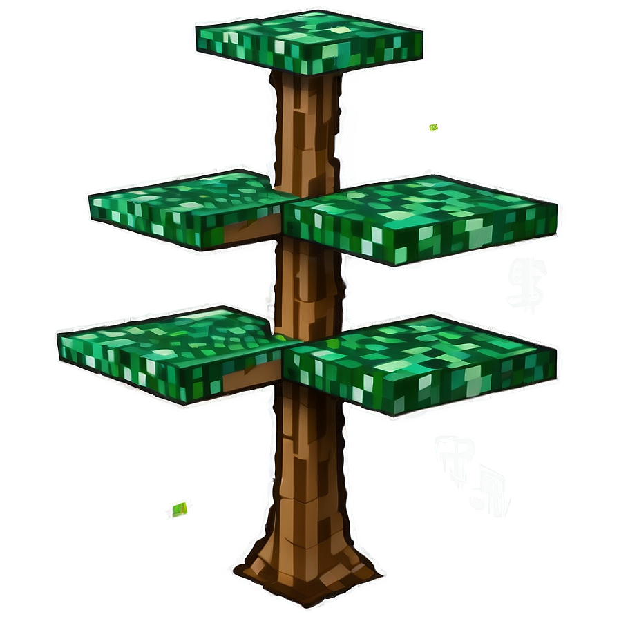 Minecraft Tree Png 24