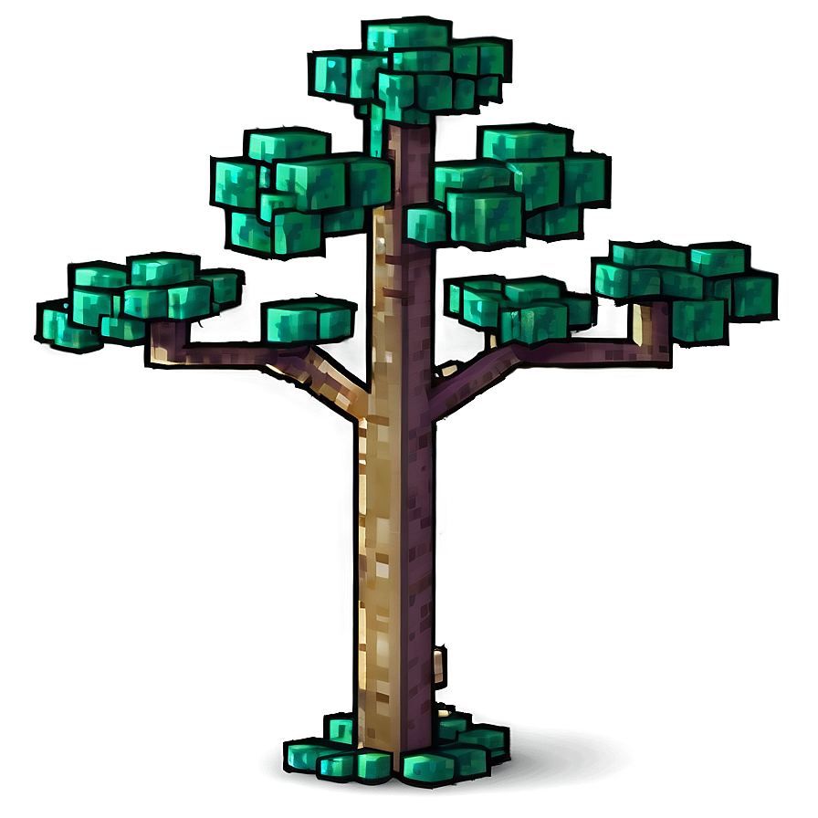 Minecraft Tree With Vines Png Txi85