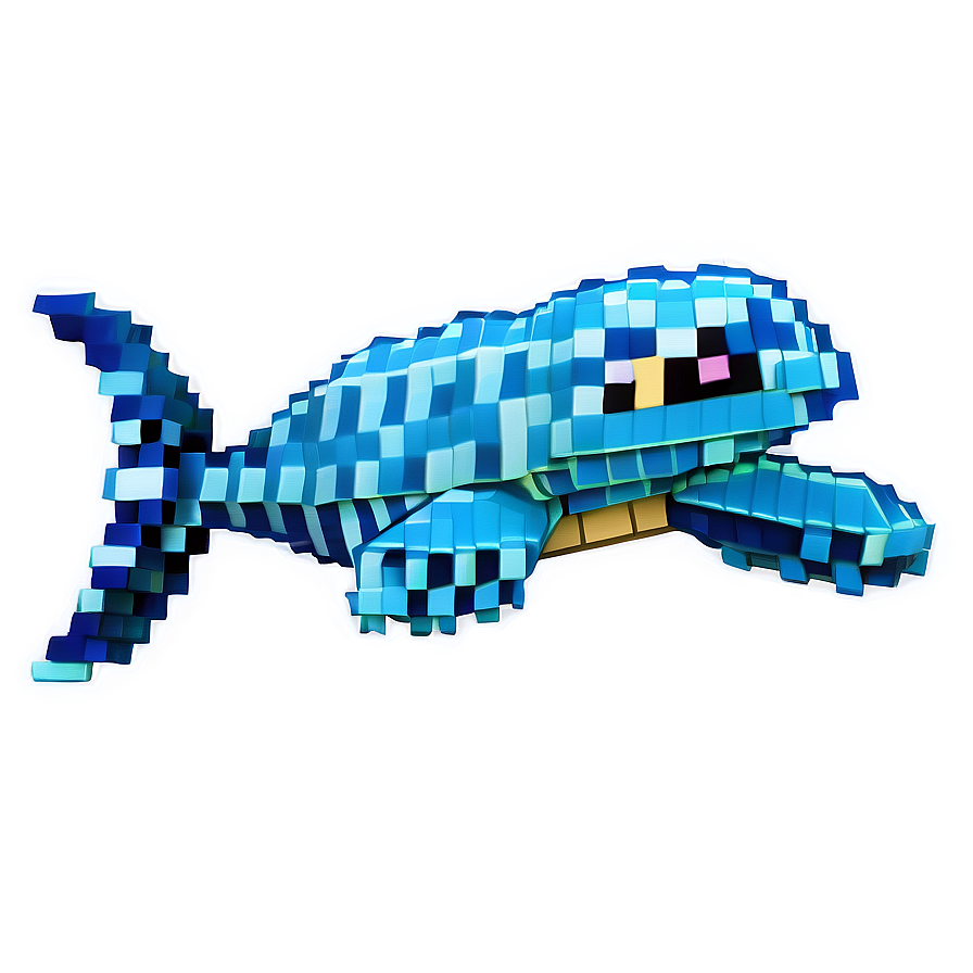 Minecraft Underwater Animals Png Pvt11