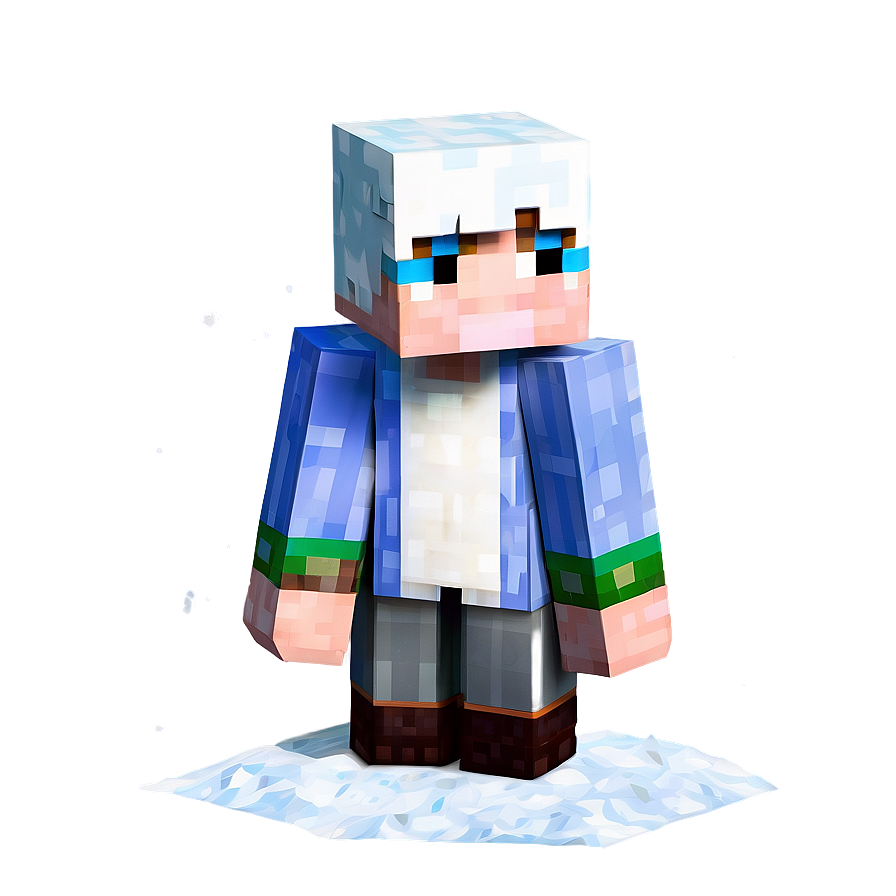 Minecraft Villager In Snowy Biome Png 9