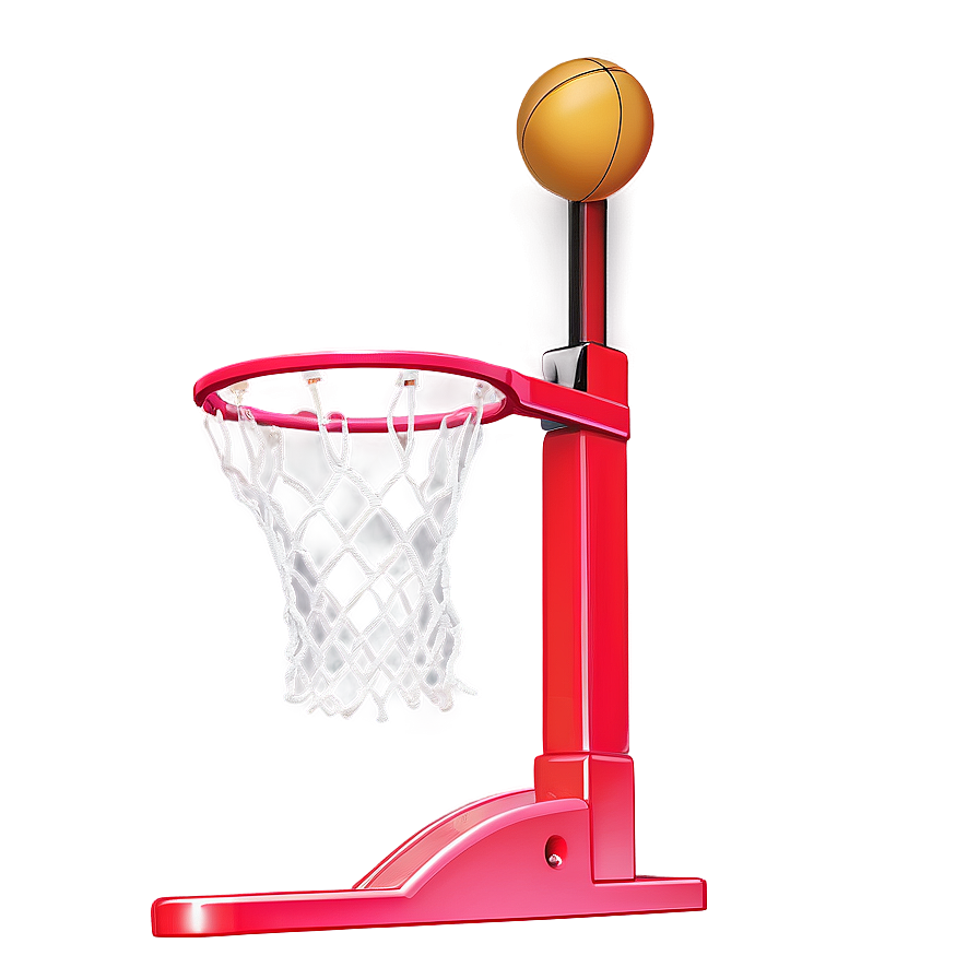 Mini Basketball Goal Fun Design Png 18