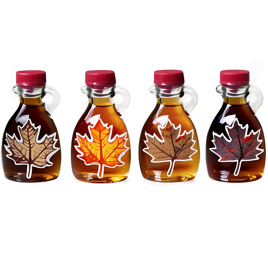 Mini Maple Syrup Bottles Png 68