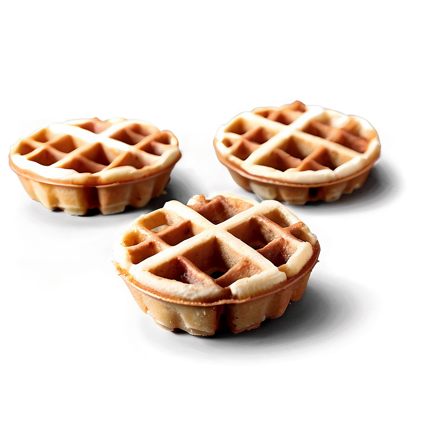 Mini Waffle Bites Png Bac