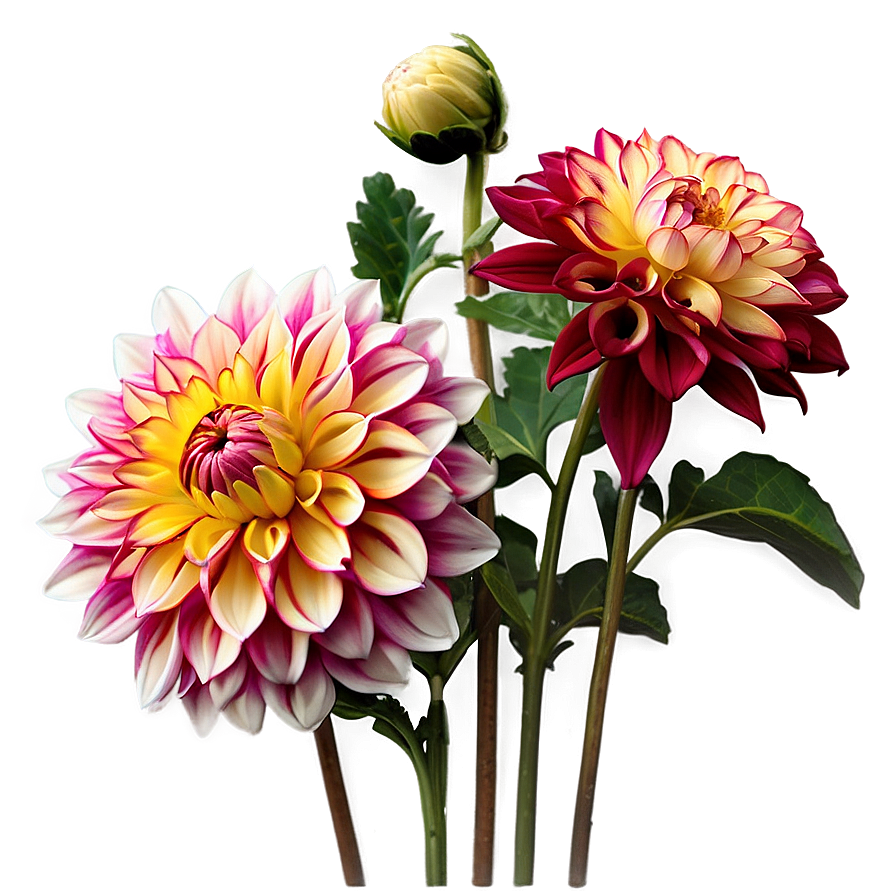 Miniature Dahlia Delight Png 06112024