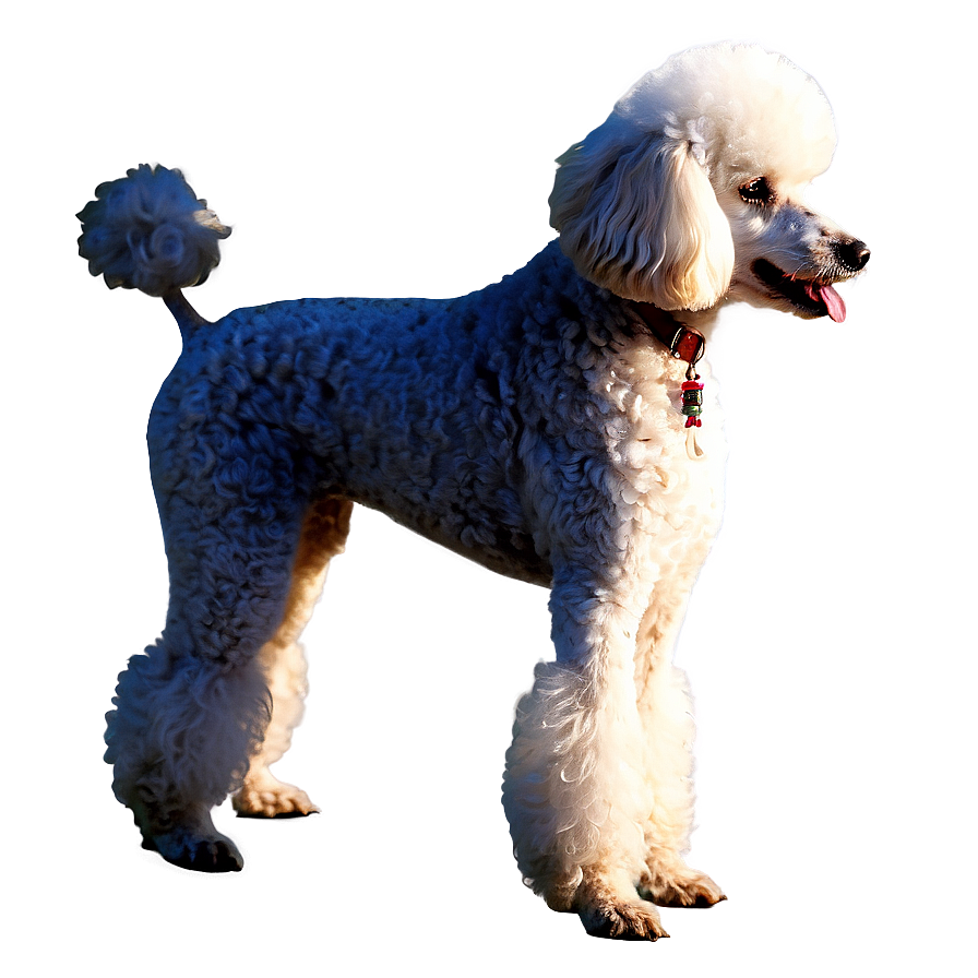 Miniature Poodle Graphic PNG 06112024 PNG with transparent background