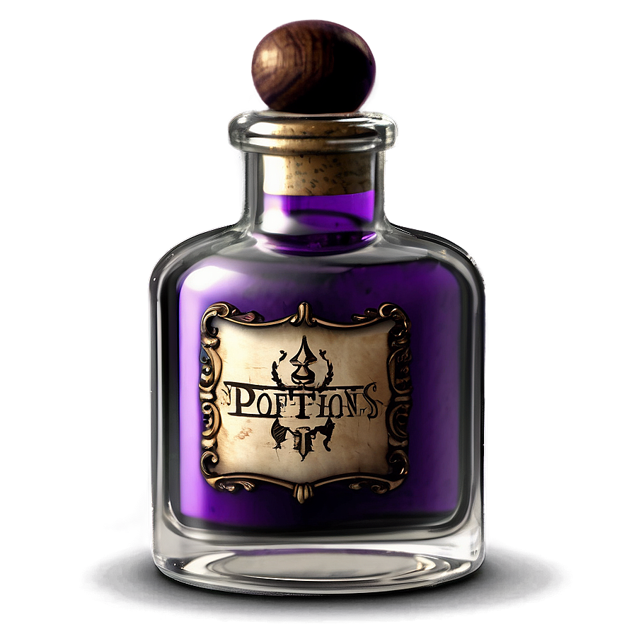 Miniature Potion Bottle Png 33